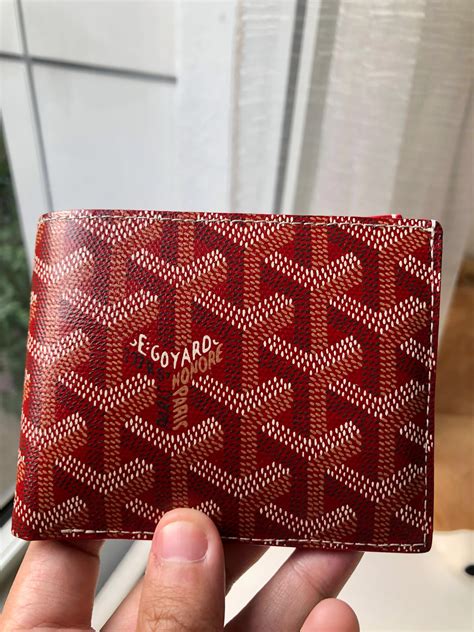 goyard wallet man|Goyard men's wallet price.